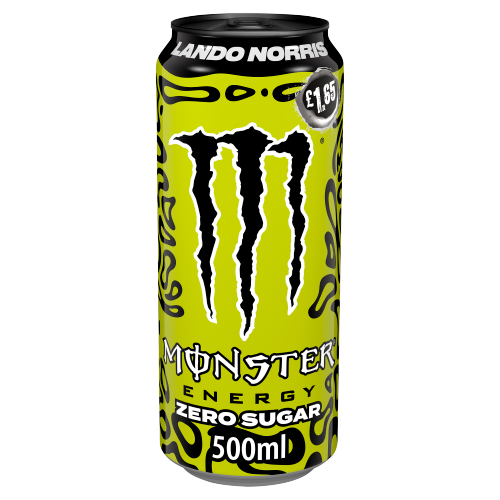 Monster Energy Zero Lando Norris 500ml PMP NEW