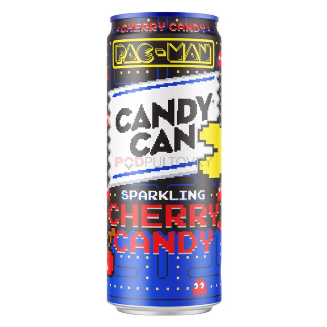 Candy Can Pac Man Cherry 330ml