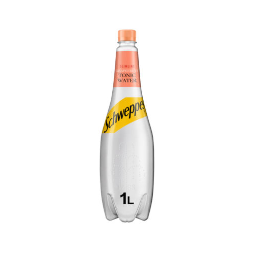 (DELIST) Schweppes Slimline Tonic Grapefruit 1Ltr