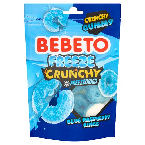 Bebeto Freeze Dried Blue Raspberry Ring 35g
