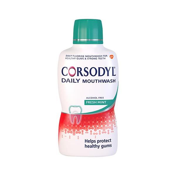 Corsodyl Daily Mouthwash Fresh Mint 500ml