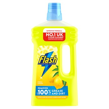 Flash Liquid All Purpose Cleaner Lemon 1Ltr
