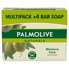 Palmolive Moisture Care with Olive Soap Bar 4x90G