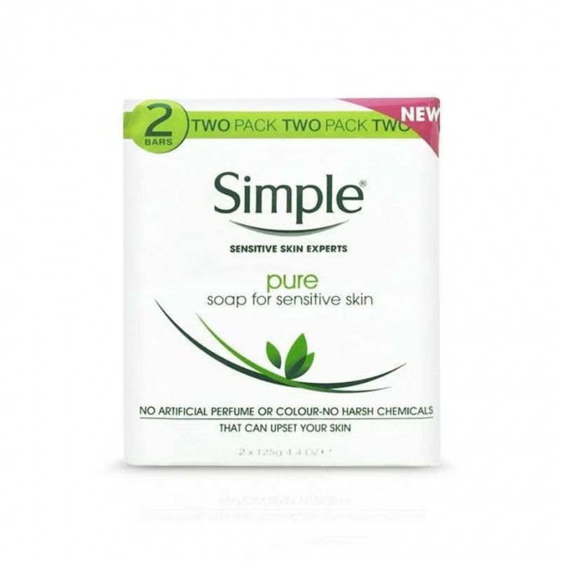 Simple Soap Twin Pack 100g