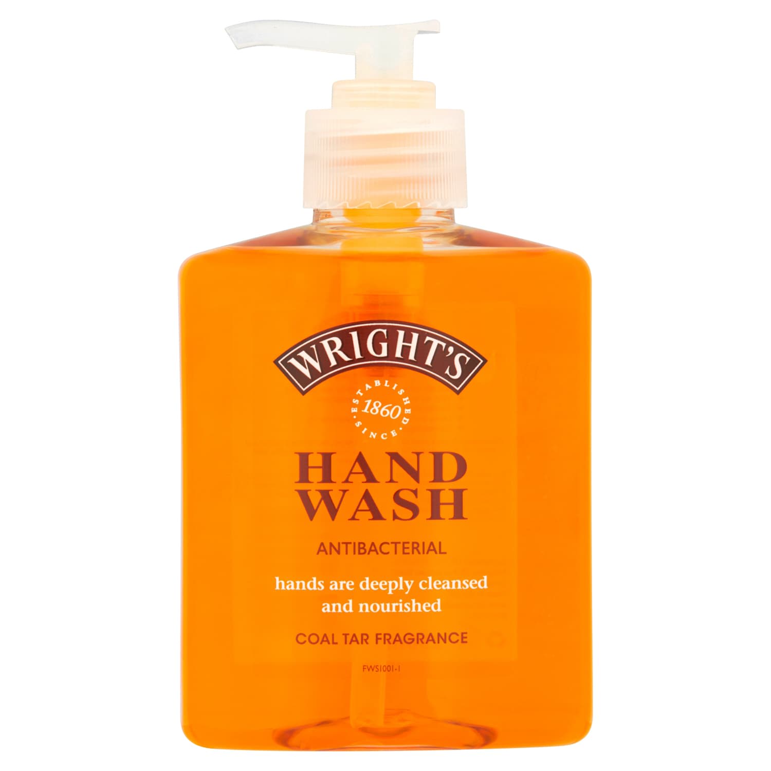 Wright's Antibacterial Coal Tar Fragrance Hand Wash 250ml