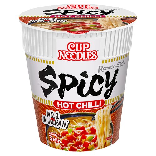 Nissin Cup Noodles Hot Chilli 66g