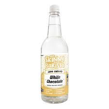 Skinny Food Zero Calorie White Chocolate Barista Coffee Syrup 1Ltr