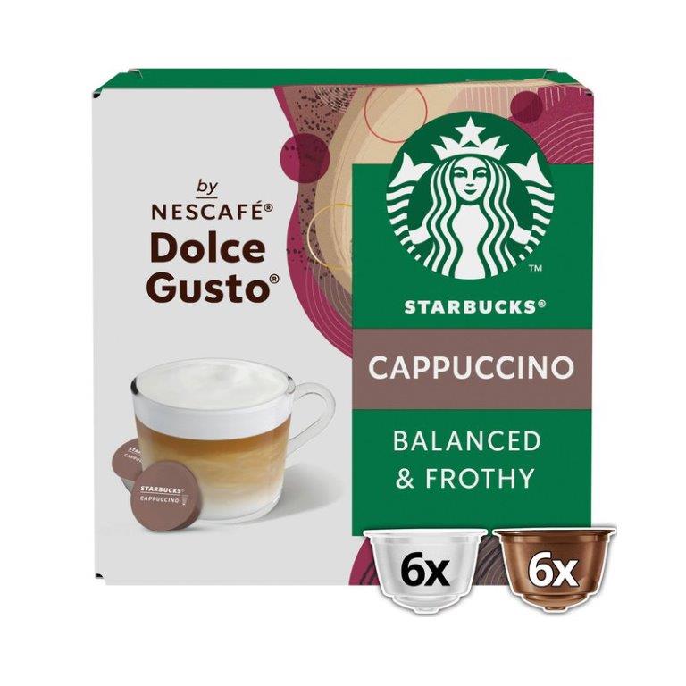 Starbucks Dolce Gusto Cappuccino 12s 120g (B)