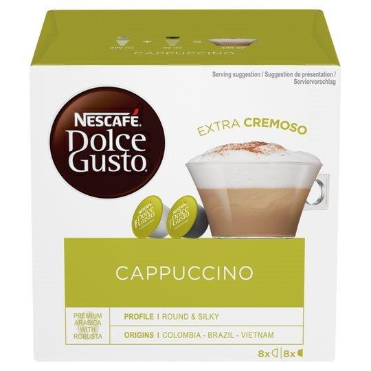 Nescafe Dolce Gusto Cappuccino 16s 186.4g (B)