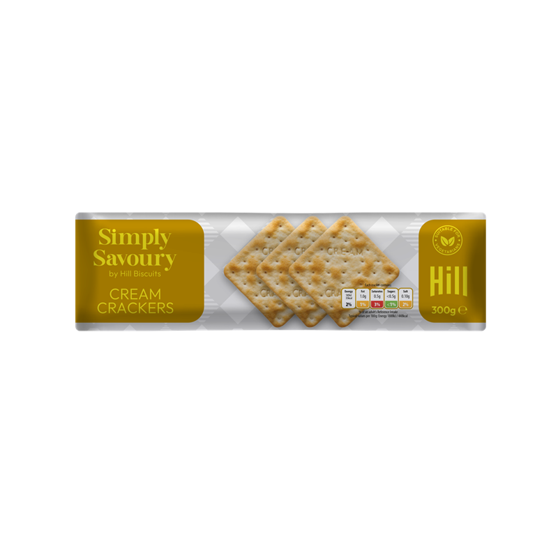 Simply Savoury Cream Cracker 300g