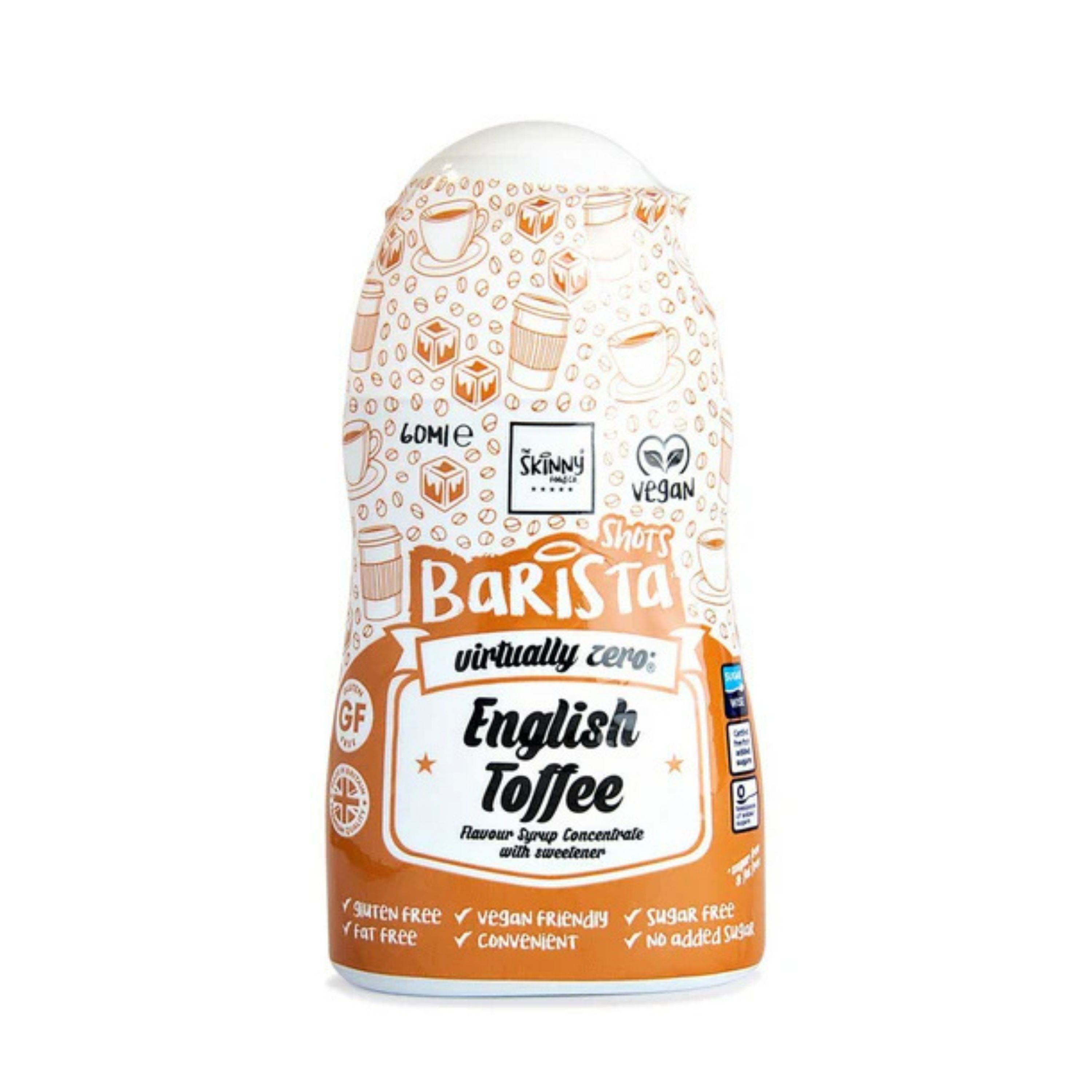 Skinny English Toffee Barista Shots 60ml