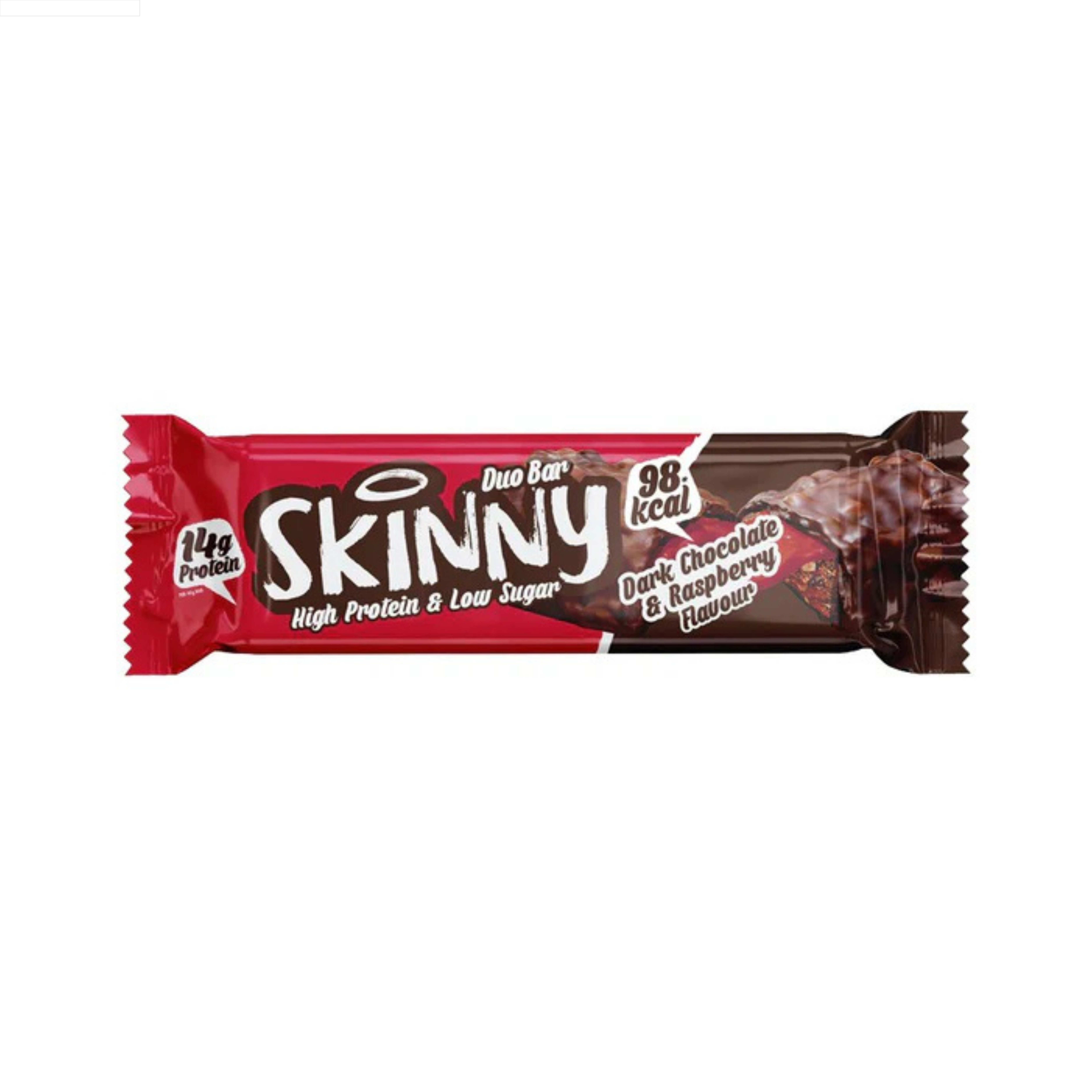 Skinny Dark Chocolate Raspberry Duo Bar (2 x 30g)