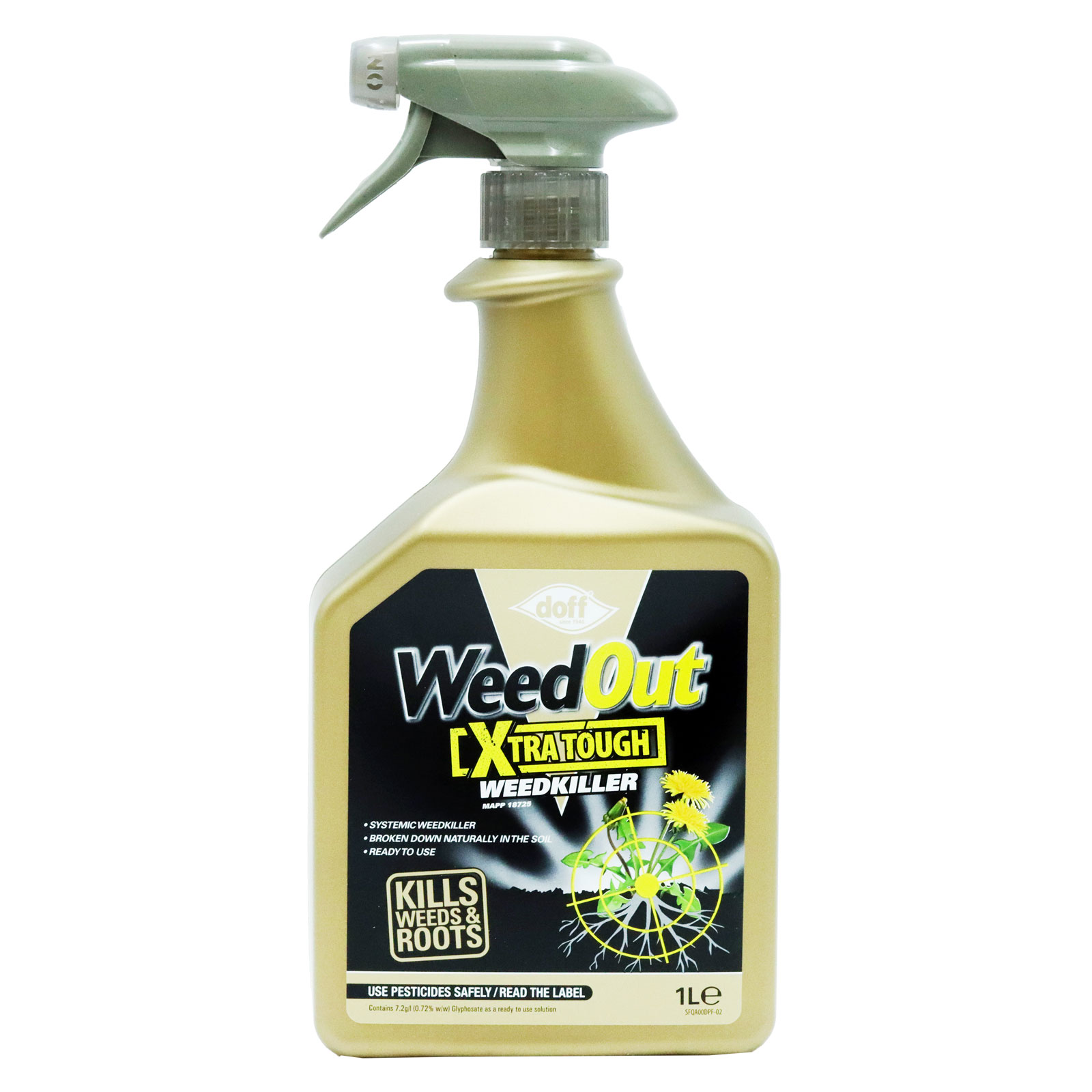 Doff Weedkiller Weedout Xtra Ready To Use 1Ltr