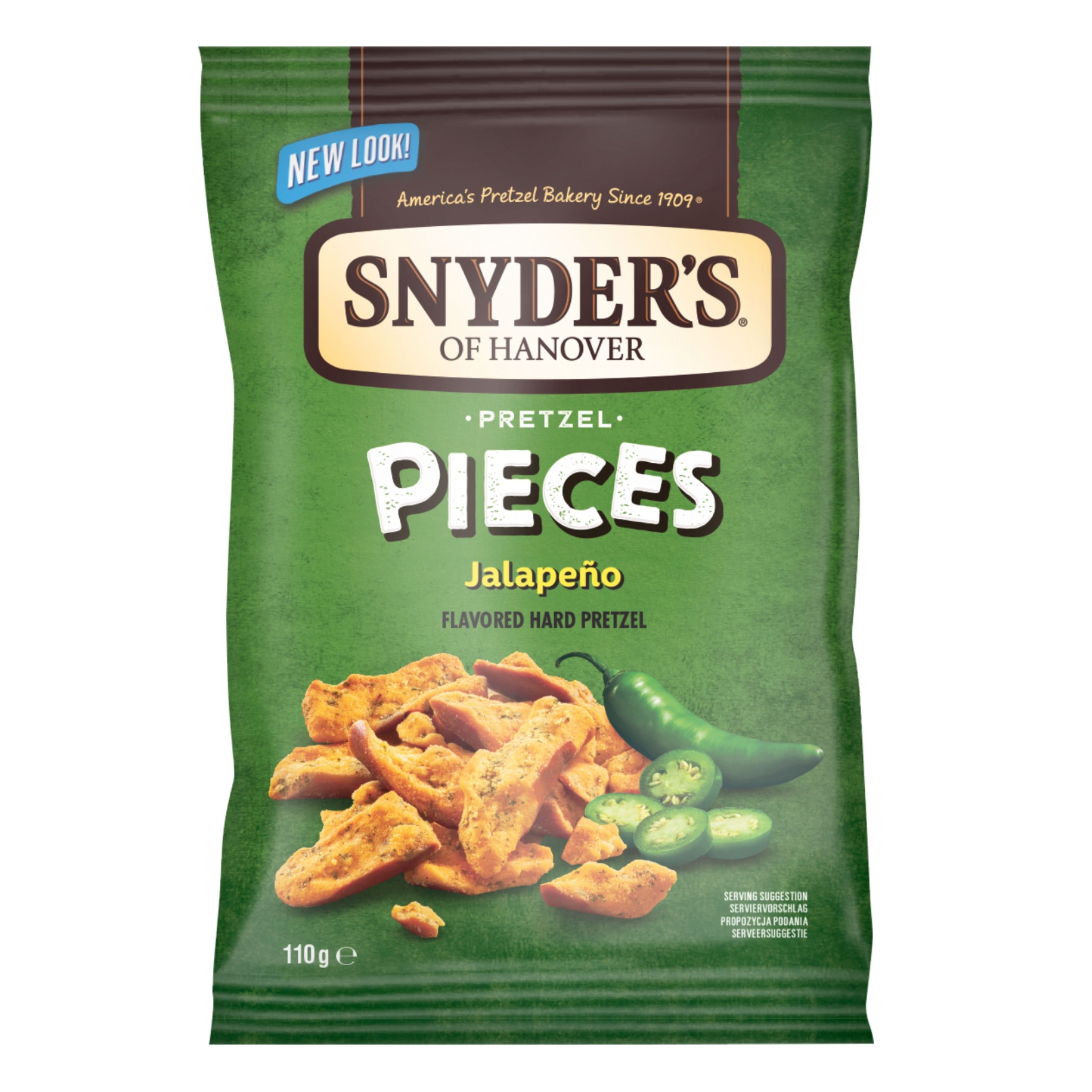 Snyders Pieces Jalapeno 110g