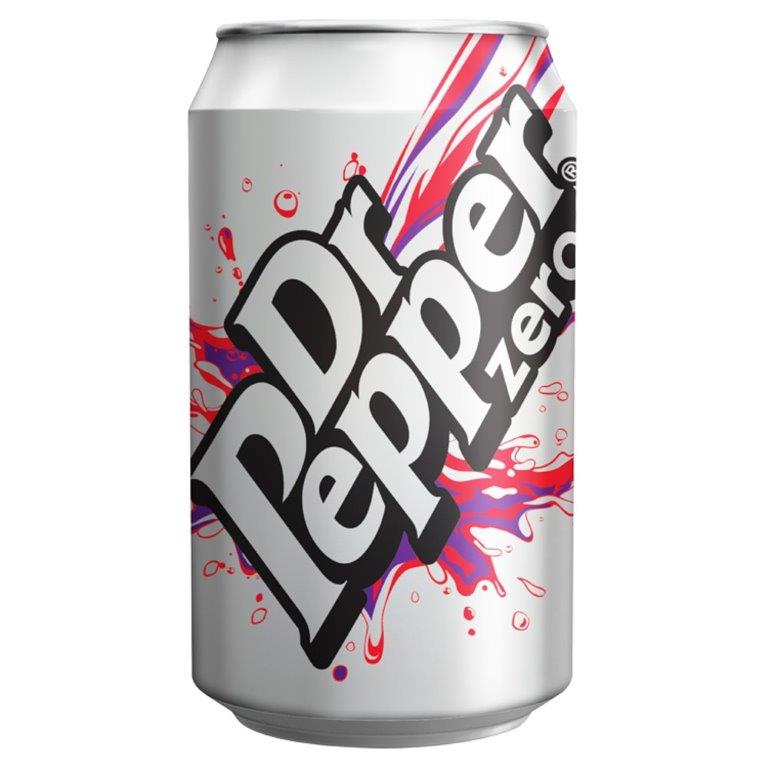 Dr Pepper Zero 330ml (BW)