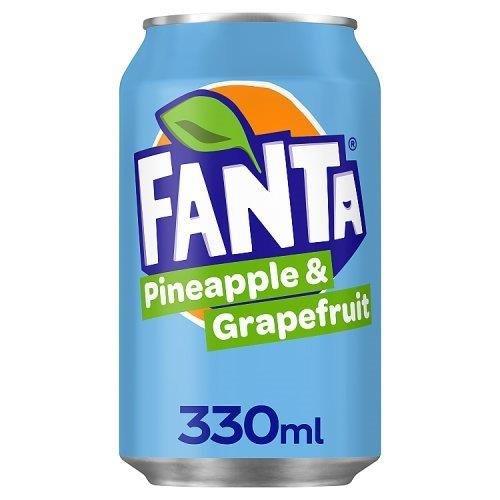 (DELIST) Fanta Pineapple & Grapefruit 330ml (BW)