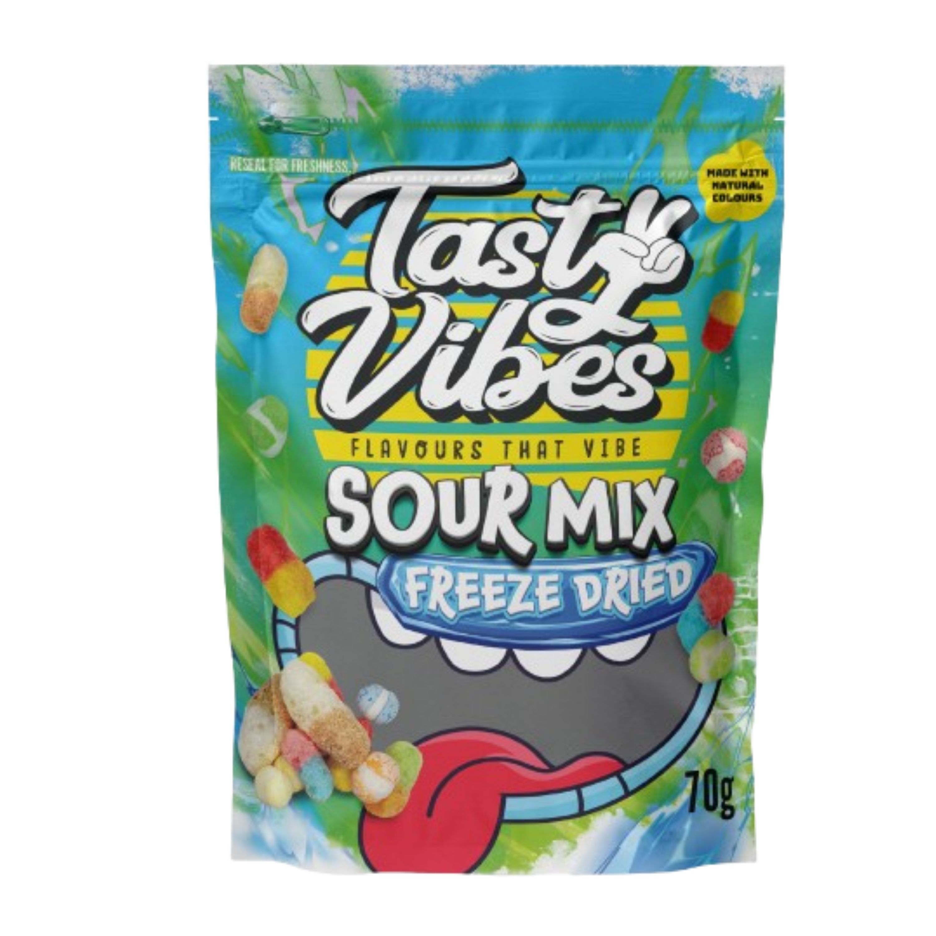 Tasty Vibes Freeze Dried Sour Mix 70g