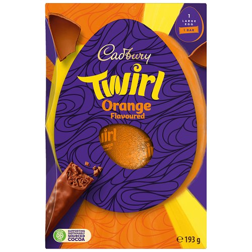 Cadbury Twirl Orange Egg 193g