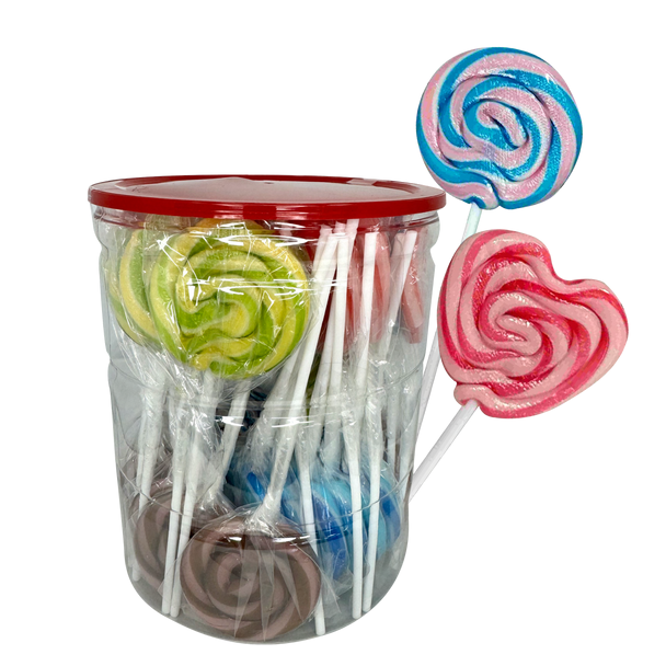 Candy Castle Crew Rock Lollipop Jar 30g