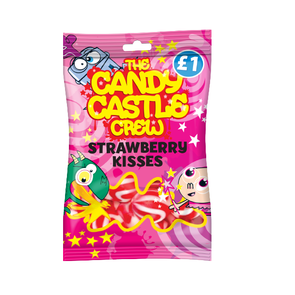 Candy Castle Crew Strawberry Kisses 90g
