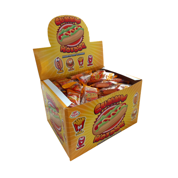 Candy Castle Gummy Hotdog 8g