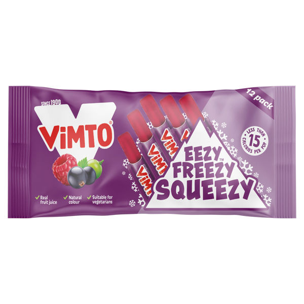 Vimto Eezy Freezy Squeezy 10s