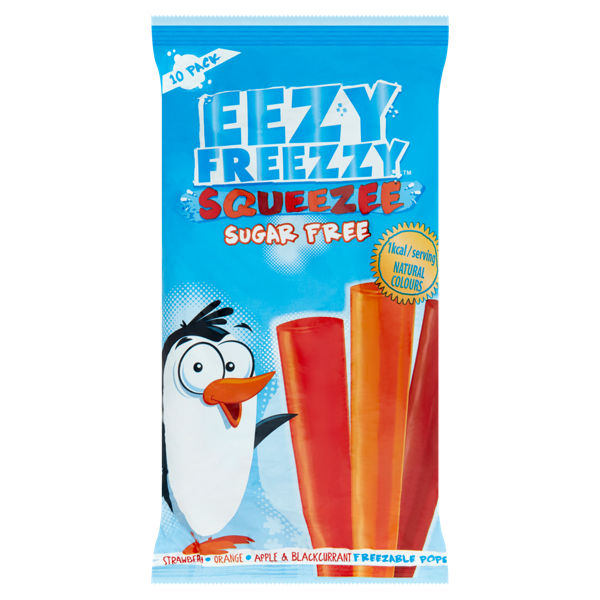 Eezy Freezzy Squeezee Sugar Free 10pk