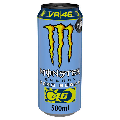 Monster Energy Zero Rossi VR46 500ml PMP NEW