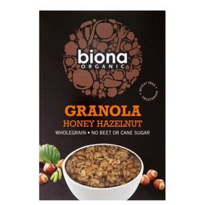 Biona Organic Granola Honey Hazelnut 375g