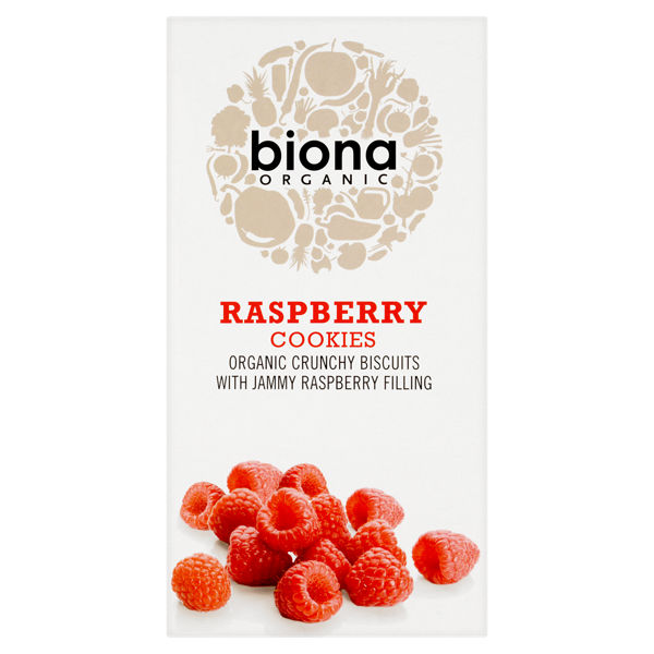 Biona Organic Raspberry Filled Cookies 175g