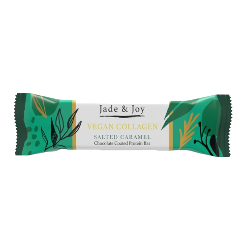 Jade & Joy Protein Bar Vegan Collagen Salted Caramel 50g