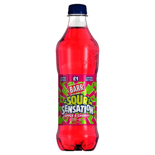 BARR Sour Sensation Apple & Cherry PM £1 500ml