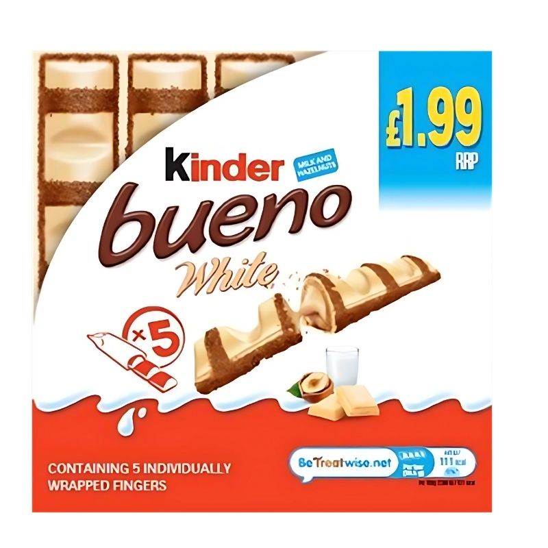 Kinder Bueno White T5 PM £1.99 NEW