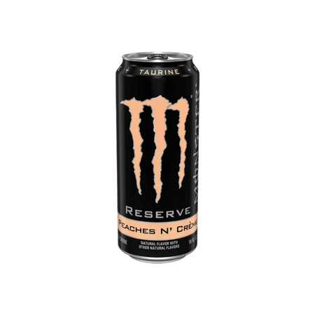 (DELIST) Monster Energy Peaches & Cream Ltd Edition 500ml PMP NEW