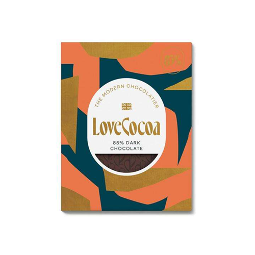 Love Cocoa Chocolate Bar Selection Dark 85% 75g