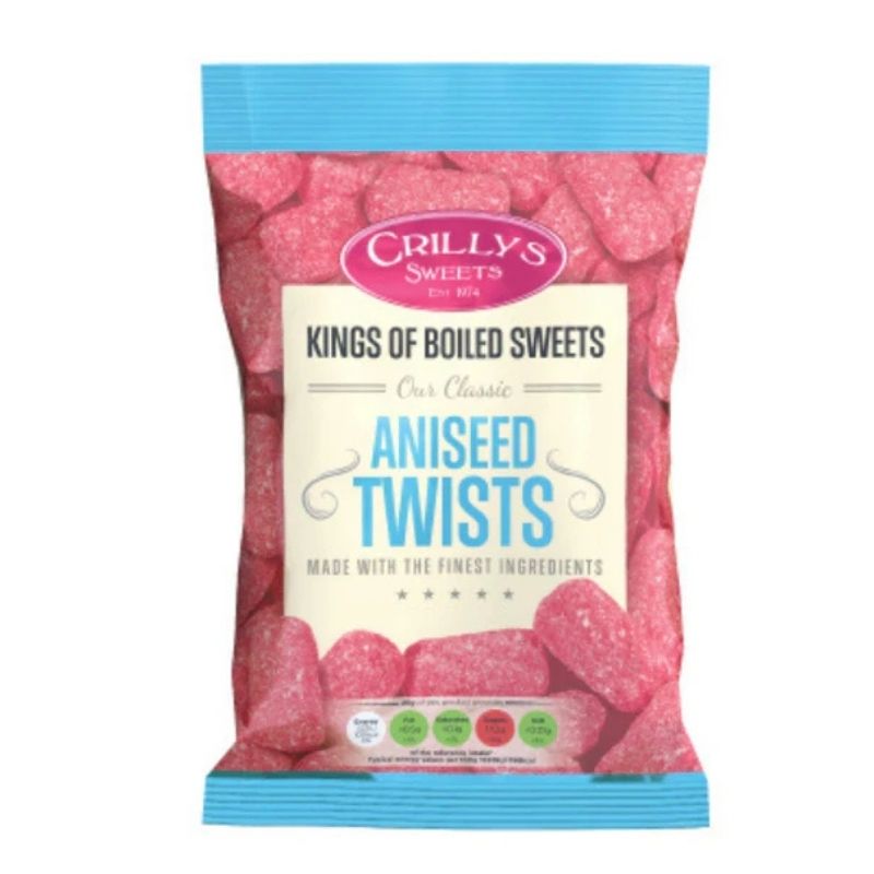 Crilllys Aniseed Twists 100g