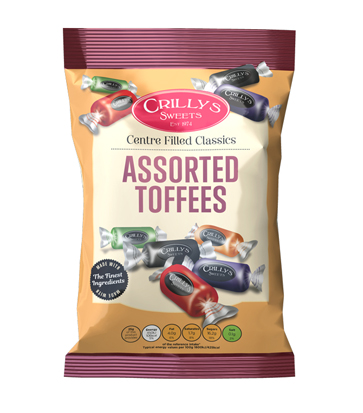Crillys Assorted Toffees 100g