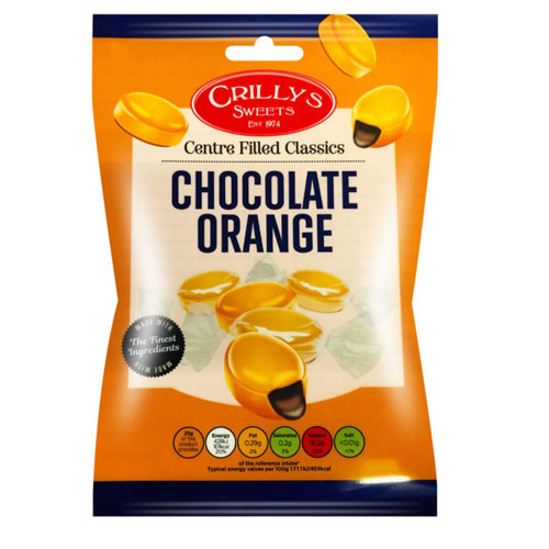Crillys Chocolate Orange 100g