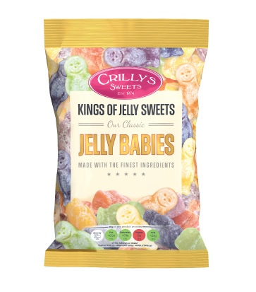 Crillys Jelly Babies 100g