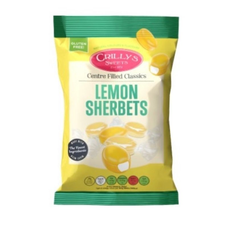 Crillys Lemon Sherbets 100g