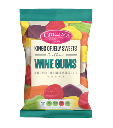 Crillys Wine Gums 100g