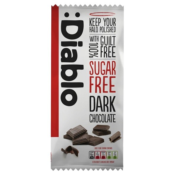 Diablo Dark Chocolate Sugar Free 85g