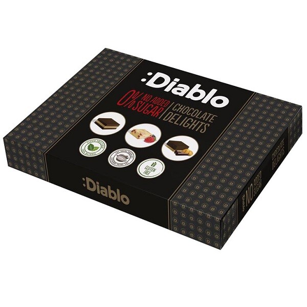 Diablo Chocolate Delights Box With Stevia NAS 115g