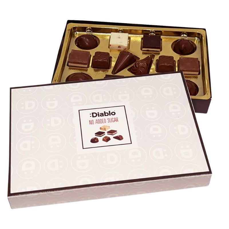 Diablo Stevia Chocolate Box NAS 142g