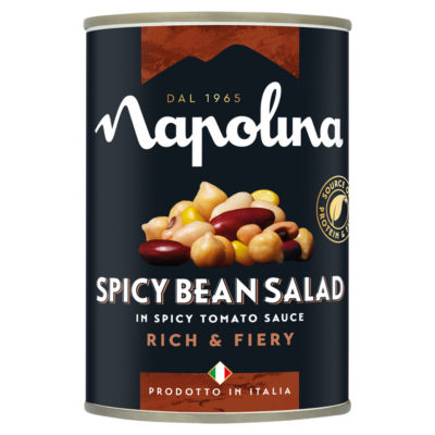 Napolina Spicy Bean Salad 400g