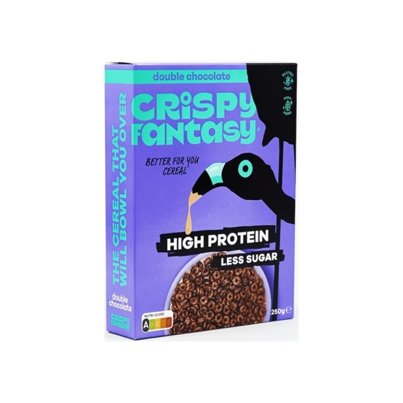 Crispy Fantasy Cereal Double Chocolate 250g