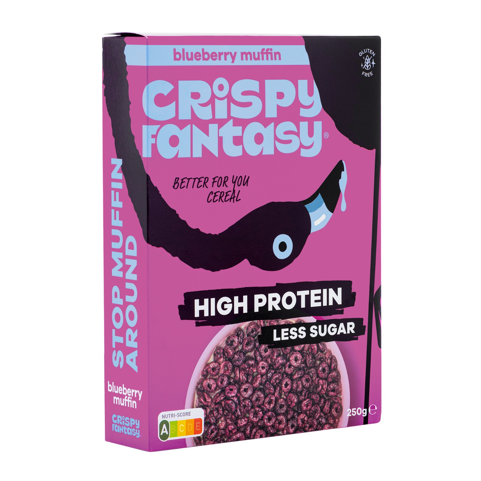 Crispy Fantasy Cereal Blueberry Muffin 250g