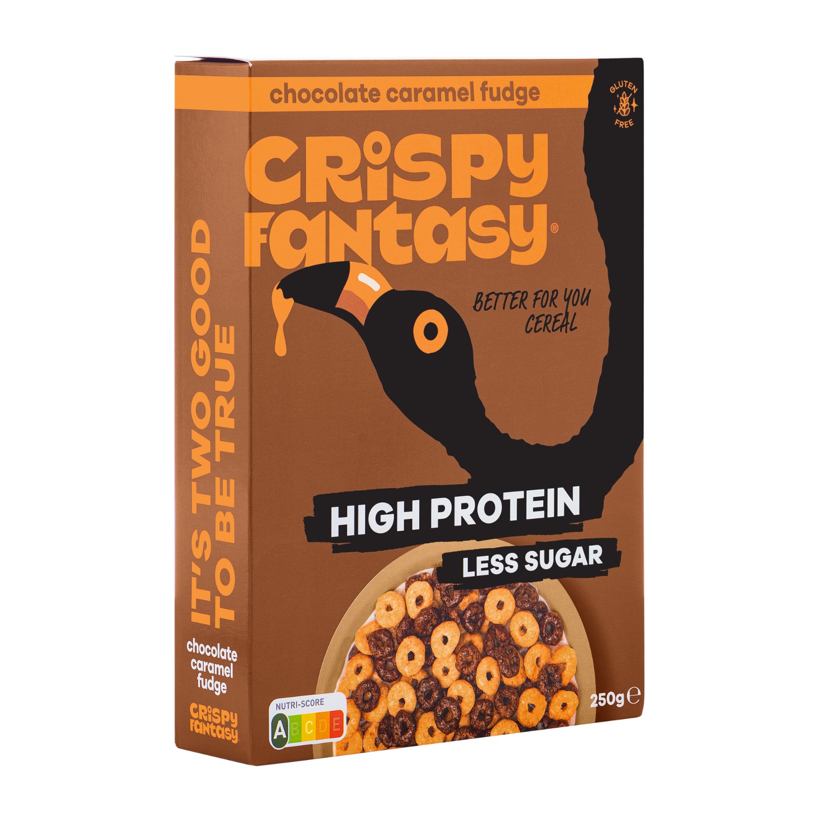 Crispy Fantasy Cereal Chocolate Caramel Fudge 250g