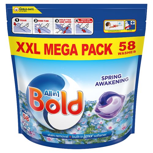 Bold All In 1 Pods XXL Mega Pack Spring Awakening 58s