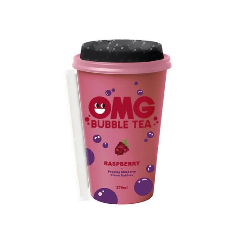 OMG Bubble Tea Raspberry 270ml